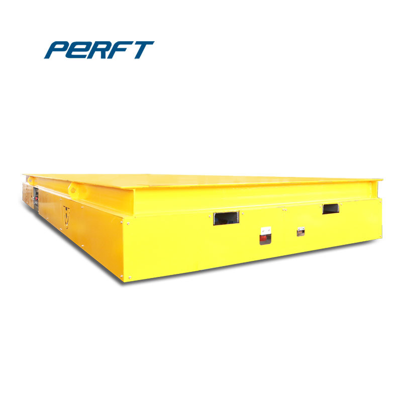 Low Voltage Rail Transfer Car , Rail Guided Power Trolley
